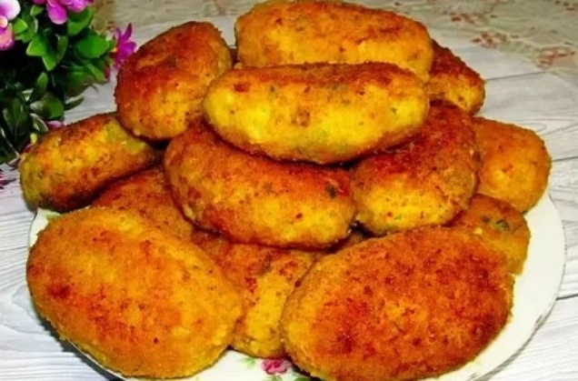 Рыбные котлеты.