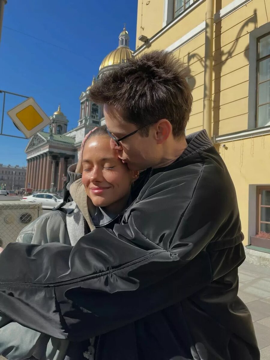 Юля Паршута и Марк Тишман📷
