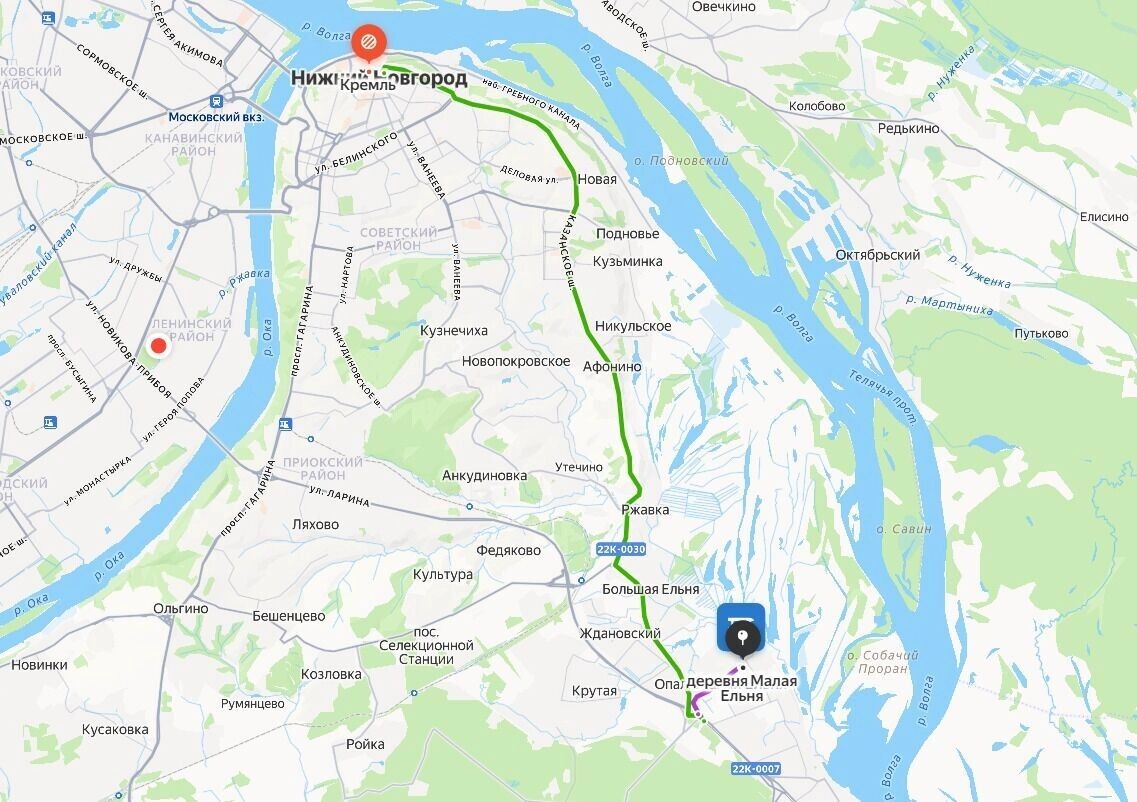    Как добраться до Малой Ельни на автобусе   «Яндекс. Карты»