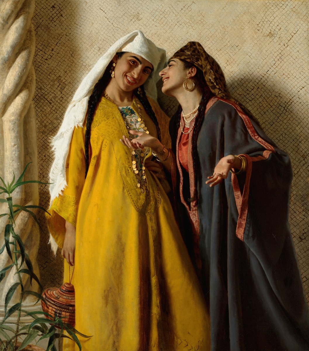 "Скандал в гареме", Софи Андерсен, 1877