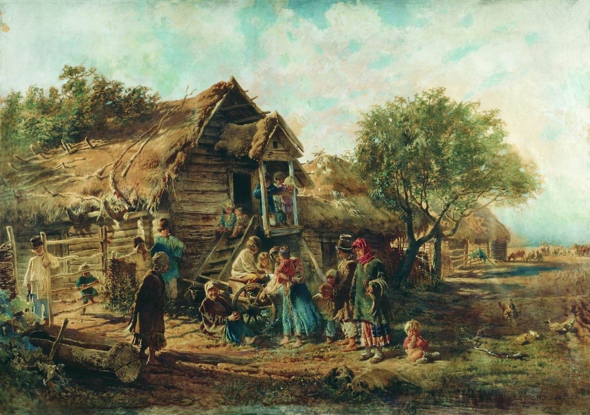 Маковский «Крестьяне» Фото из открытого доступа