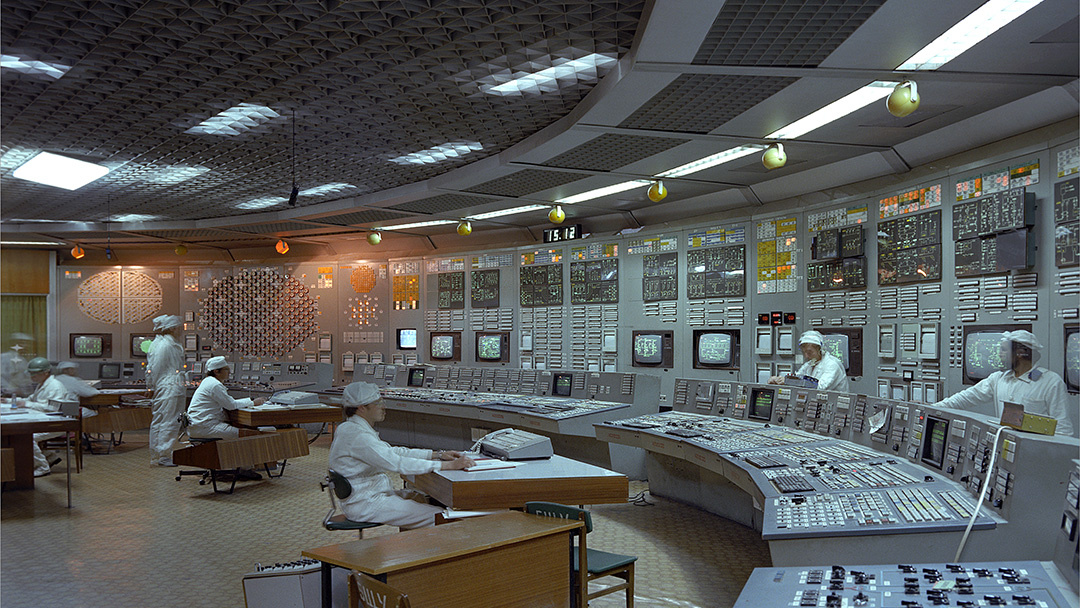 Пультовая ЧАЭС с РБМК,1986 год. Фотографии предоставлены НИЦ «Курчатовский институт».
