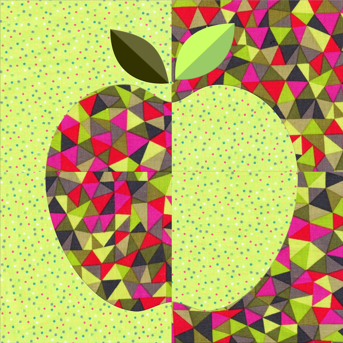 «Яблочный дуэт» (8 шт.) — хлопок, лоскутное шитьё
В наборе — 8 хлопковых квадратов 10×10 см: по 4 каждой расцветки.  
Ткань — 100% хлопок для пэчворка (плотность 130–145 г/м²). Она не линяет, не садится, а край не сыплется — работать одно удовольствие.
 ✂️  Для каких техник подходит
- «Четверть круга» — красный и зелёный создают праздничный, сочный контраст.
- «Обратная аппликация» — плотный хлопок хорошо держит форму и не осыпается.
 💡  Куда применить
- Прихватки и салфетки в деревенском стиле
- Декоративные панно с яблочным настроением
- Блоки для будущего большого проекта