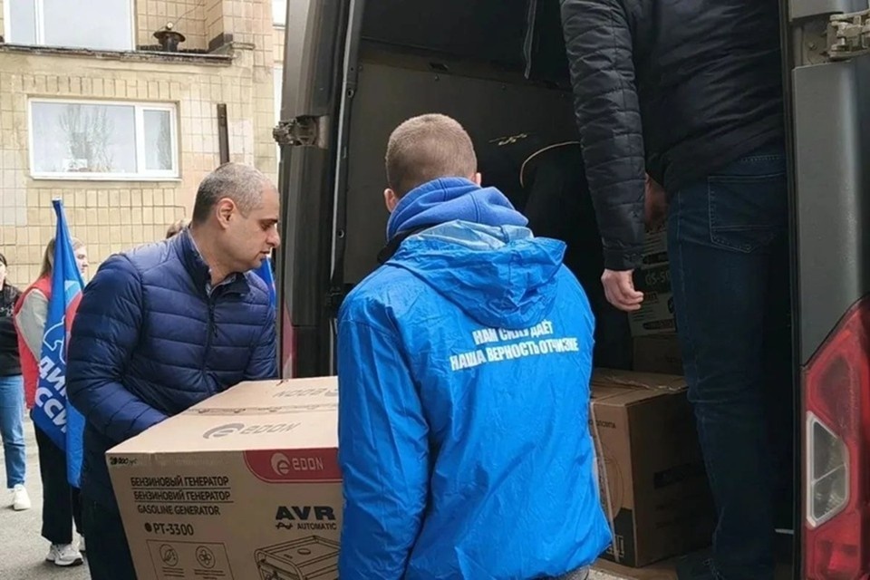    В Волновахе собрали гуманитарную помощь для жителей Дагестана. Фото: ТГ/Зинченко