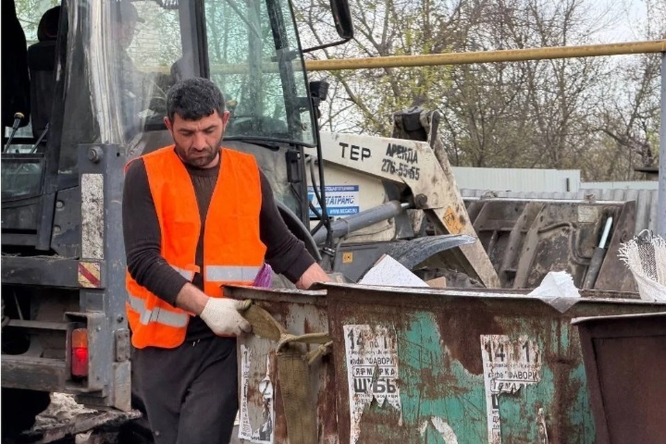    На время проведения модернизации контейнеры для мусора временно переместят в другие места. ФОТО: Администрация городского округа город Первомайск ЛНР