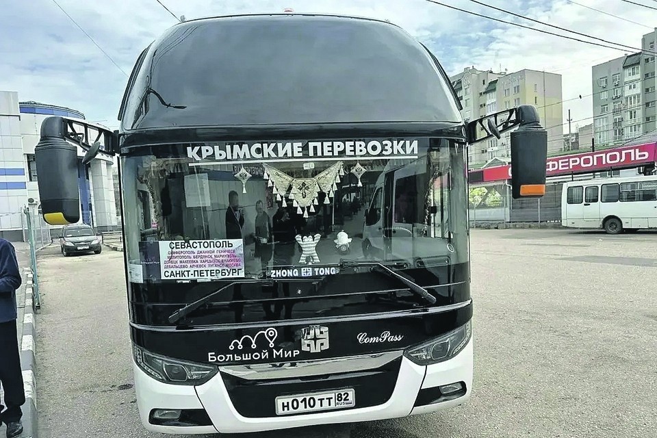    Регулярные автобусные рейсы из Севастополя в Санкт-Петербург проходят через Запорожскую область. Минтранс Запорожской области