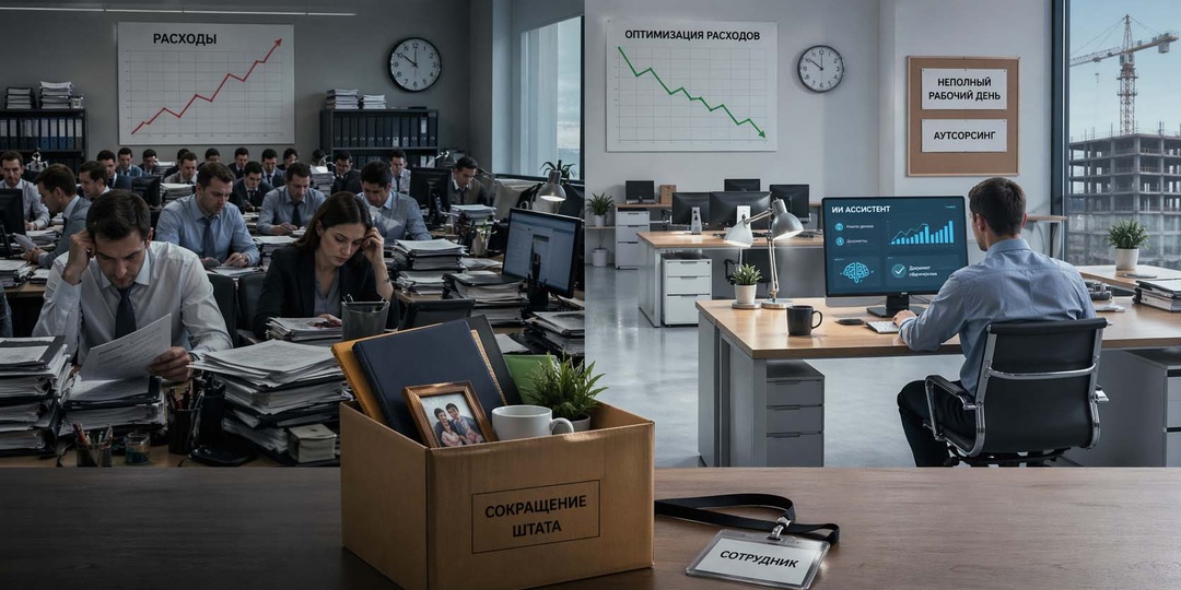 Наметился рост сокращений в России, который запланирован руководством организаций. Российский союз инженеров: аналитика трендов и причин