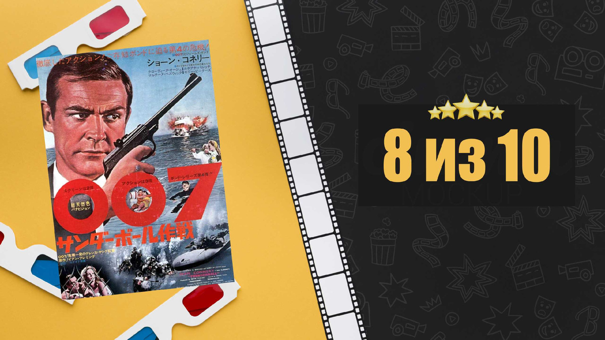 Шаровая молния (1965). Thunderball. Рецензия на фильм