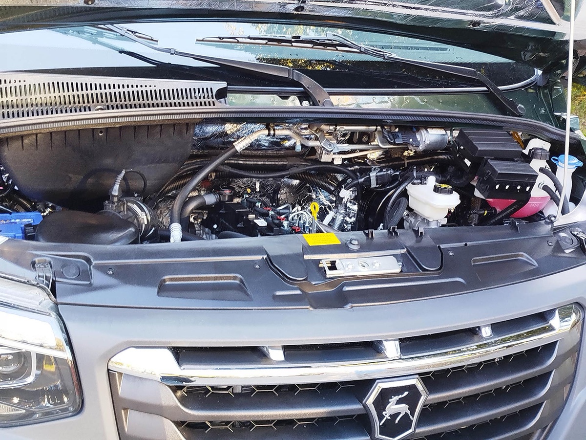 Под капотом - дизельный двигатель G 2.5 пятого экологического класса