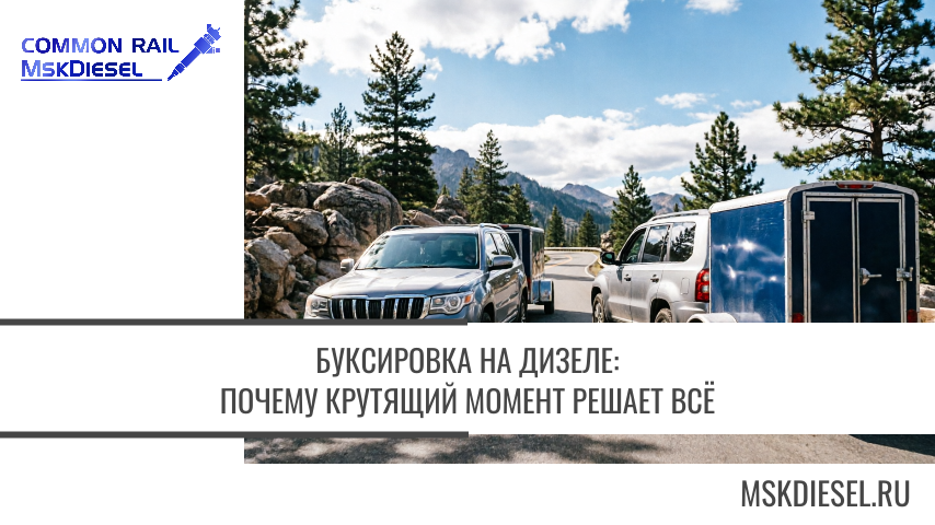 буксировка дизелем