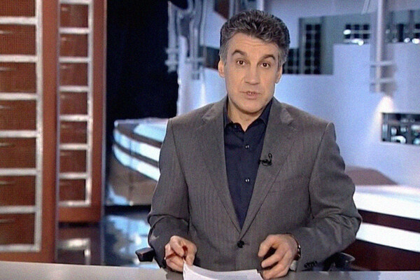 Пименов в знакомой каждому телестудии