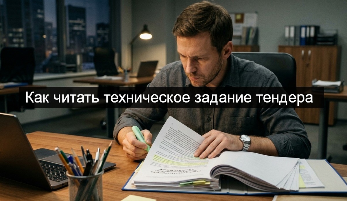 Как читать техническое задание тендера