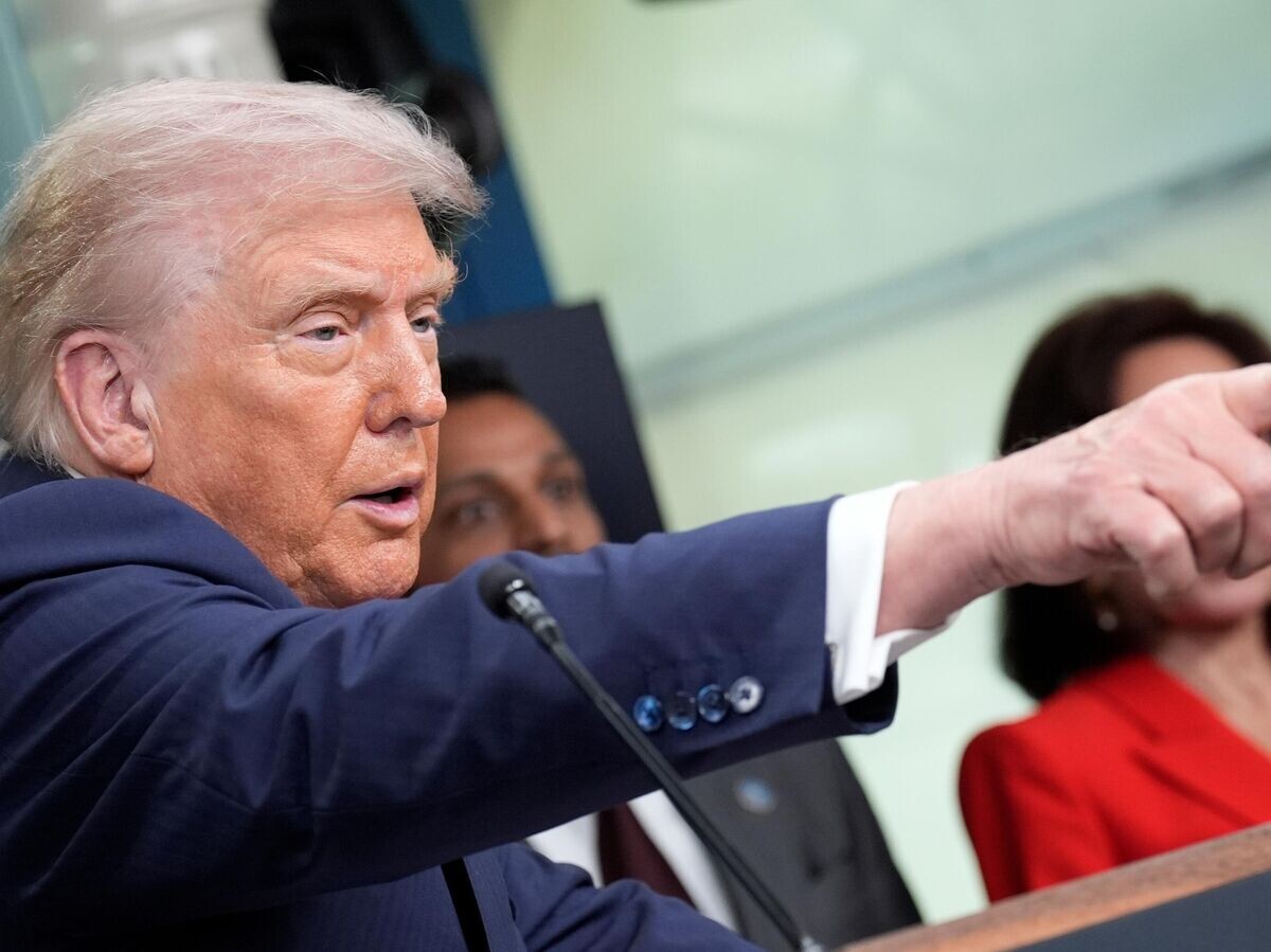    Выступление президента США Д. Трампа© РИА Новости . Стрингер