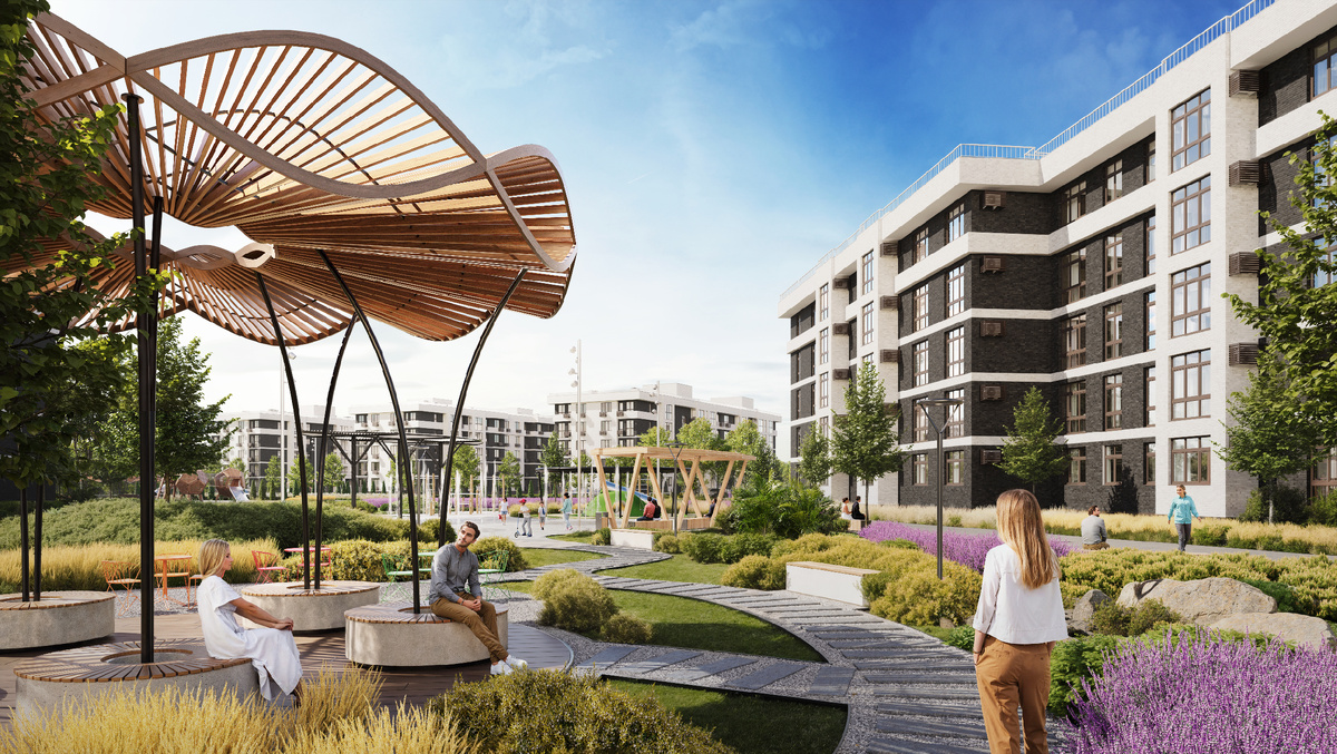 Жилой комплекс "Сады у моря" в Тамани