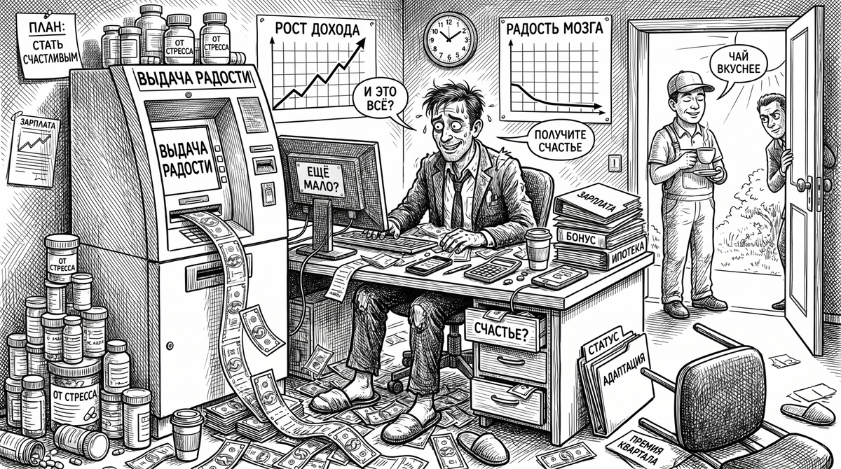    Деньги и счастье: мозг тонет в зарплате, но не в радости | Роман Ямилев. Главный в Мозгоправочной Роман Ямилев