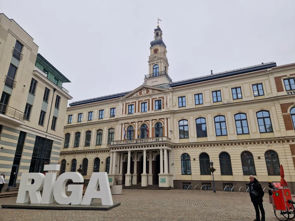 Здание Рижской ратуши. Фото из архива "7 секретов"