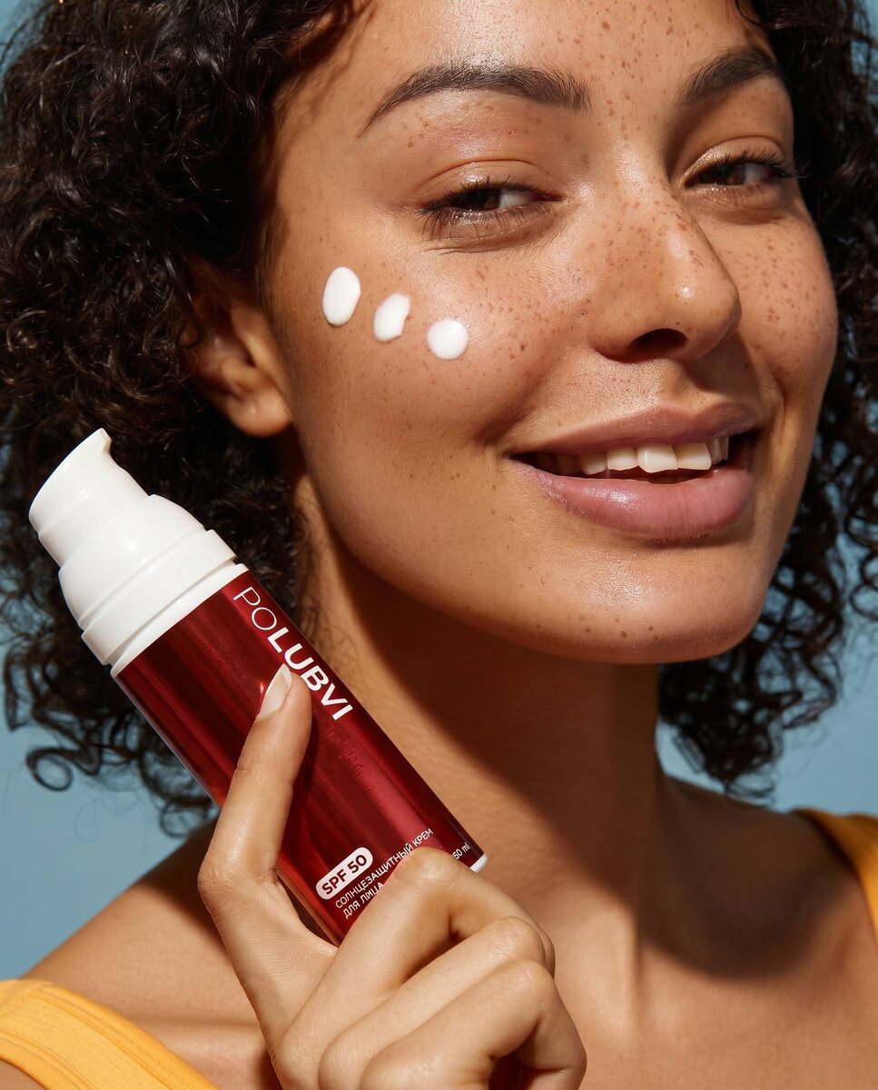 солнцезащитный крем для лица от POLUBVI