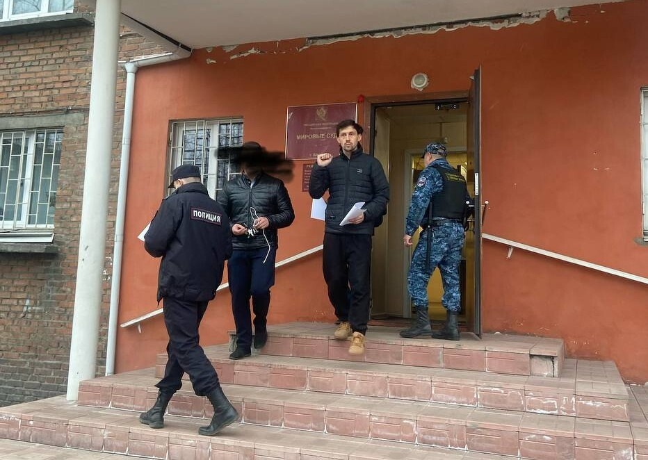 Григорий Грибенко после заседания суда. Фото: Павел Харитоненко