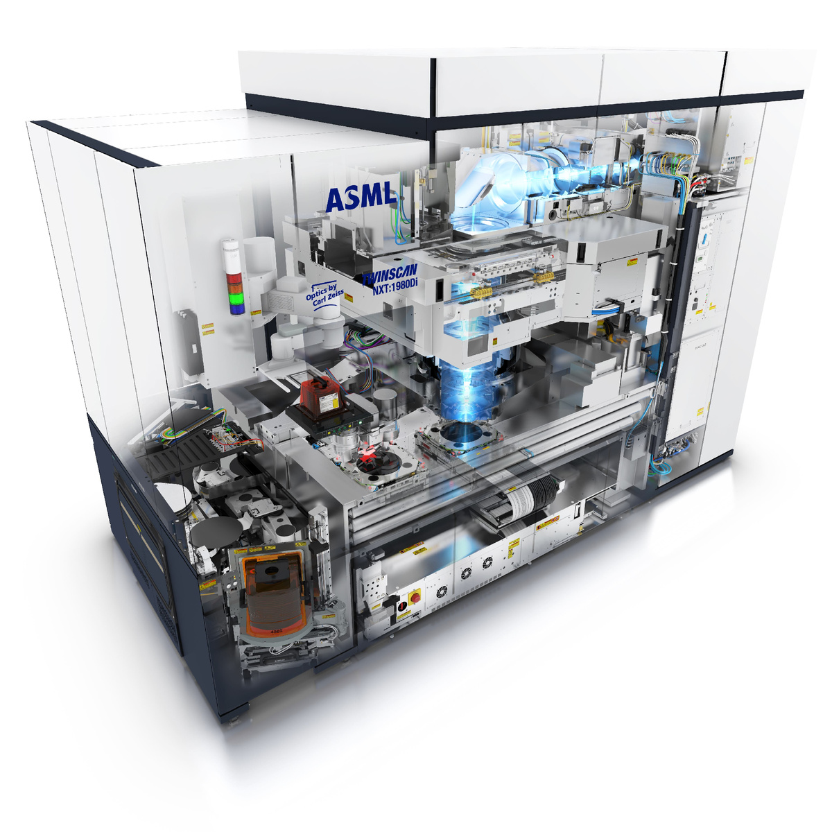Иммерсионный фотолитограф глубокого ультрафиолета нидерландской ASML. Изображение: ©ASML 