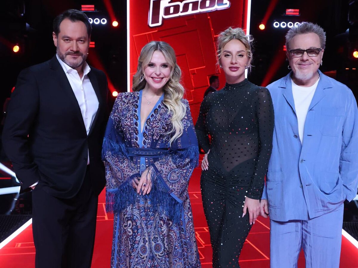 Кадр из шоу "Голос"-2026, Первый канал