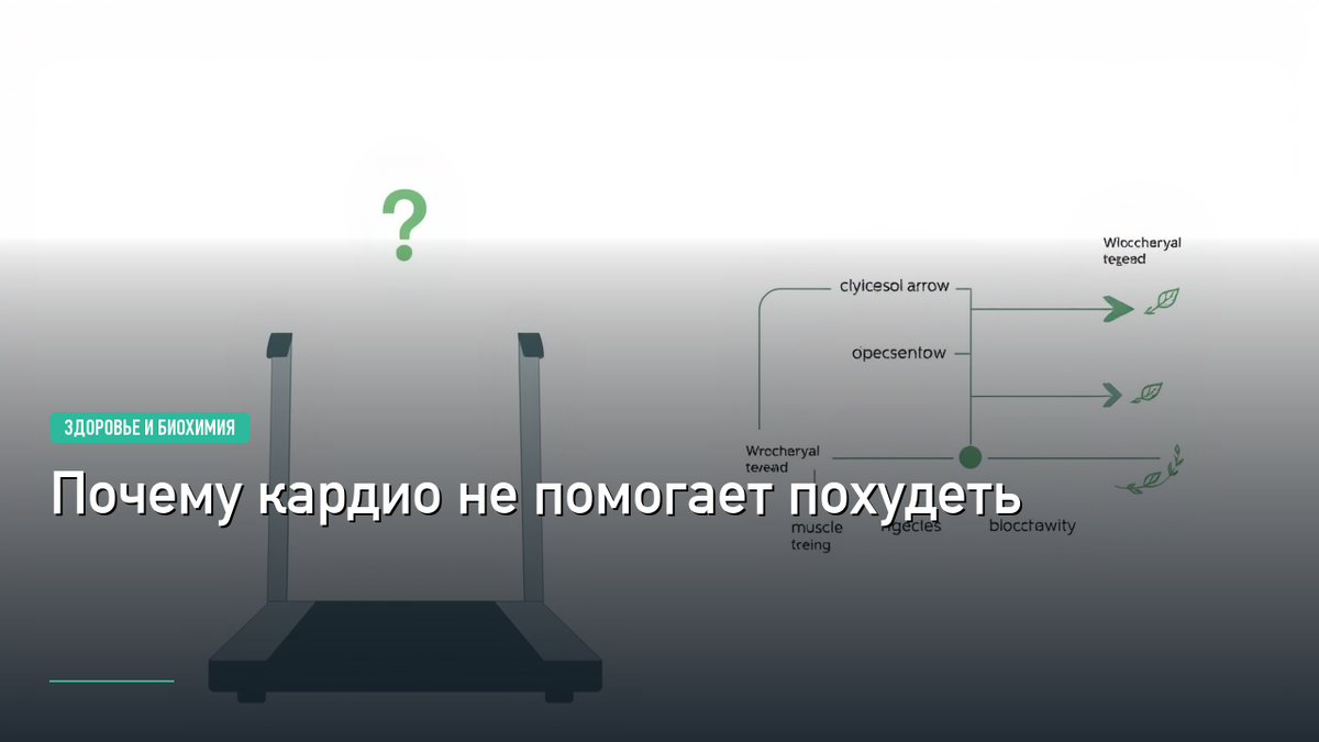 почему кардио не помогает похудеть. Биохимия