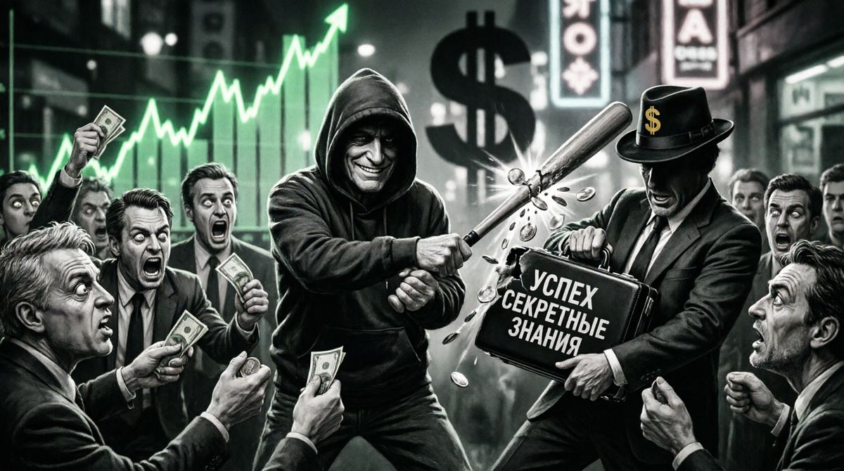 Он продаёт воздух. Я разбиваю иллюзии. Мы оба делаем свою работу.