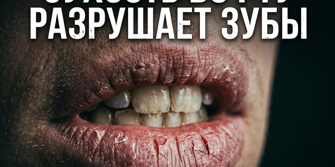 Постоянная сухость во рту: стоматолог объясняет, чем это грозит зубам