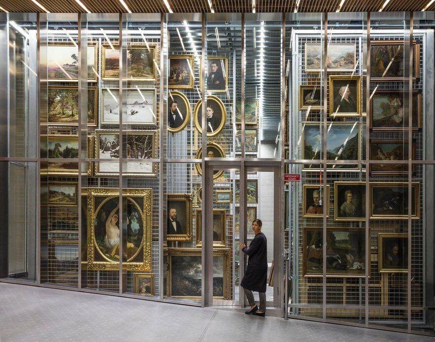 Depot Boijmans Van Beuningen в Роттердаме — открытое для публики фондохранилище музея Boijmans Van Beuningen