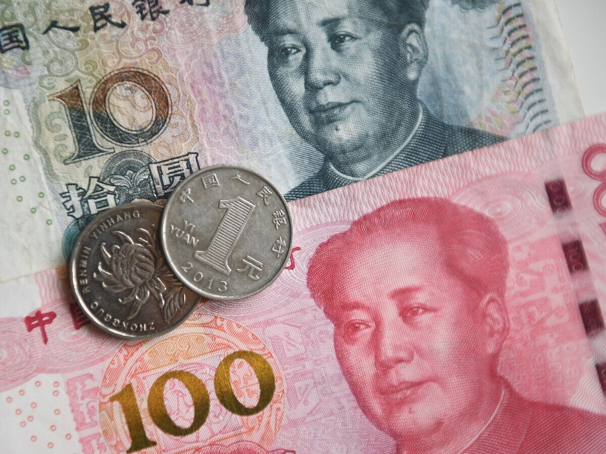    Денежные купюры и монеты китайских юаней© РИА Новости . Нина Зотина