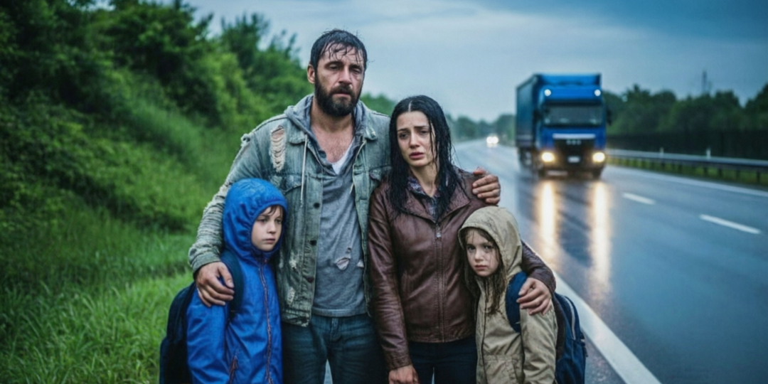 «Я хотел было проехать мимо», — признался потом дальнобойщик. Но он остановился. И его жизнь чуть не пошла под откос