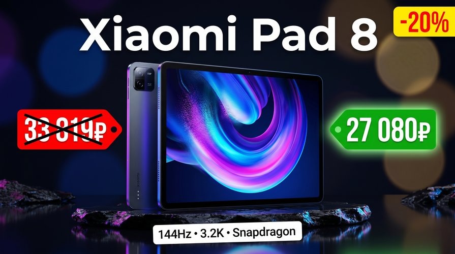 Xiaomi Pad 8 за 27 000 ₽