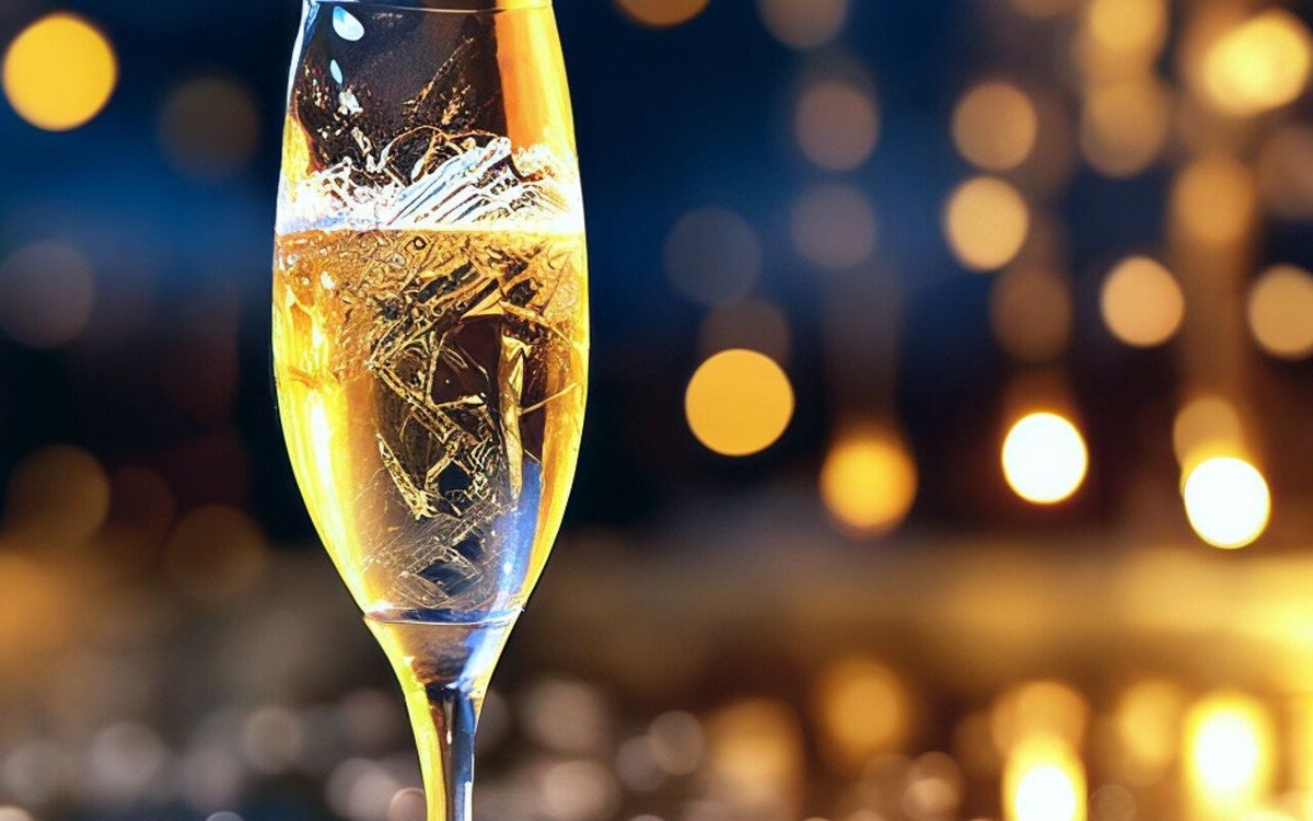    Росалкогольтабакконтроль приостановил лицензию производителя игристого «Левъ Голицынъ» фото: нейросеть Шедеврум