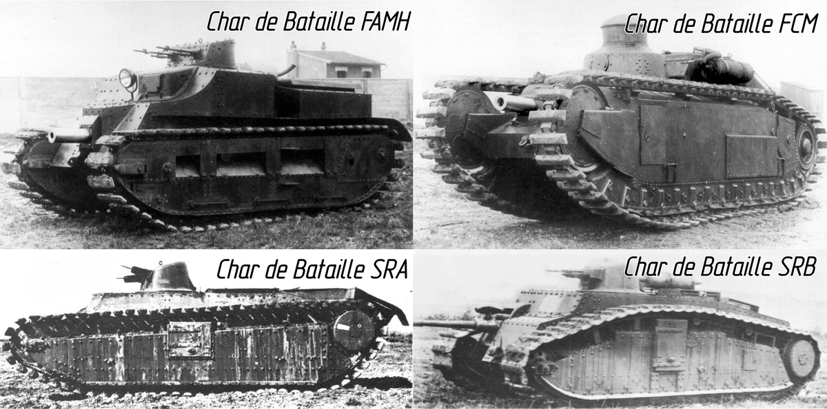 Прототипы Char de Bataille 