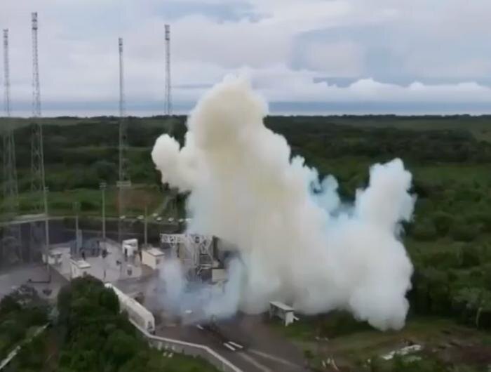 Кадр из видео © Telegram / Закрытый космос