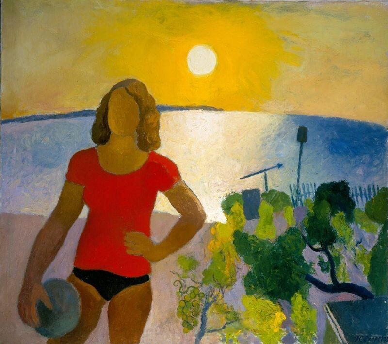 © Юрий Егоров. Сентябрьский вечер. Холст, масло. 