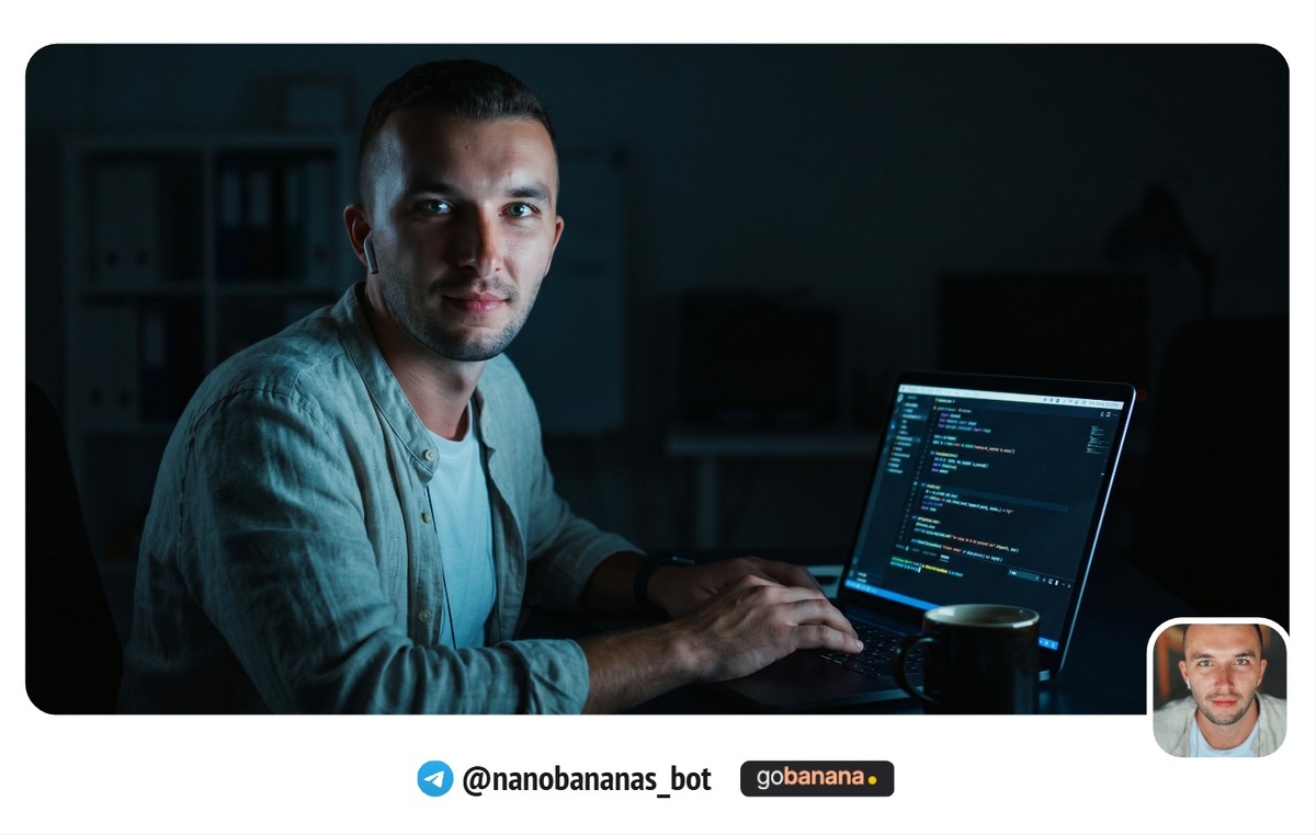 Обложка для Telegram-канала о технологиях