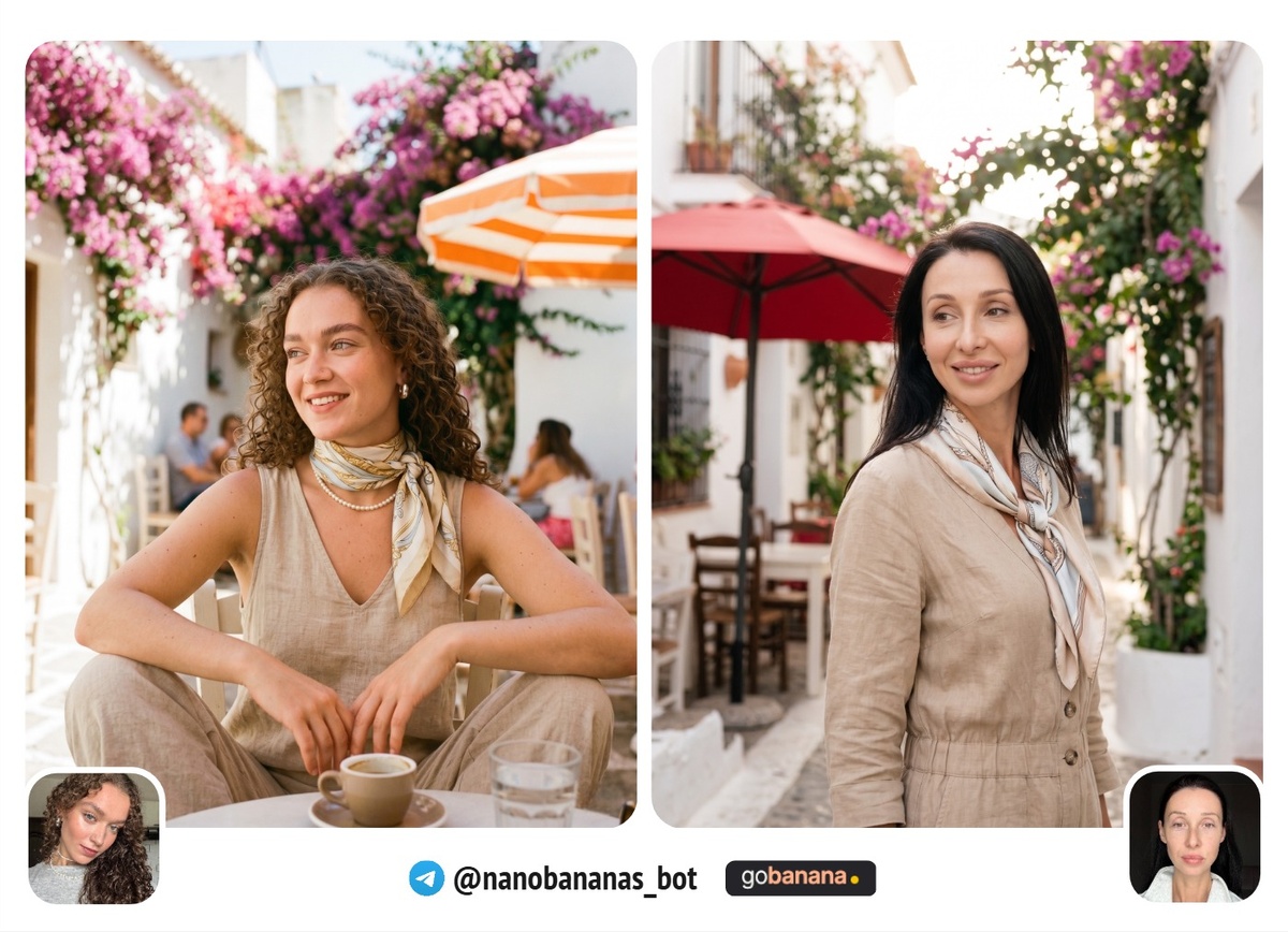 Образ «путешественница» — южная локация