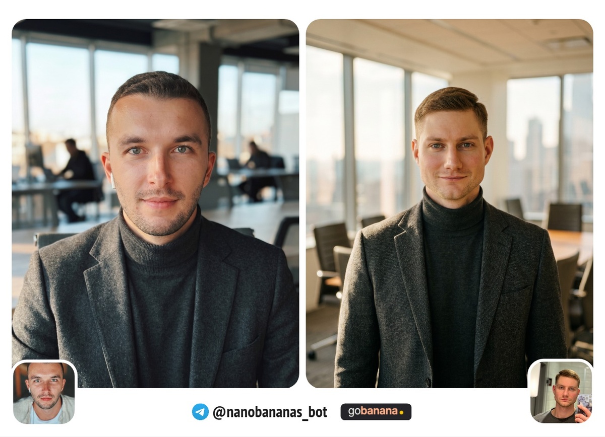 Мужской деловой портрет