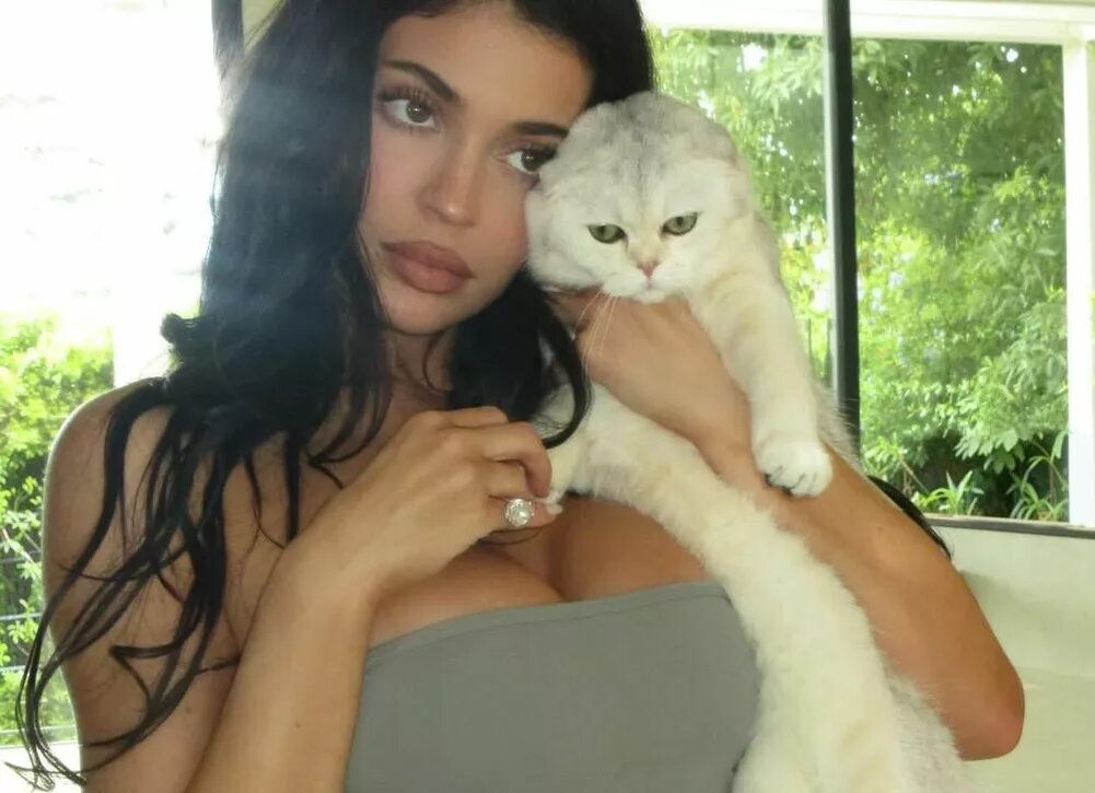    Кайли Дженнер обнародовала пикантные домашние снимки