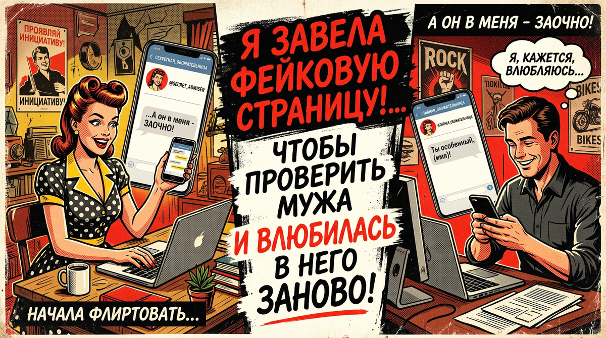 Я завела фейковую страницу в соцсетях, чтобы проверить мужа