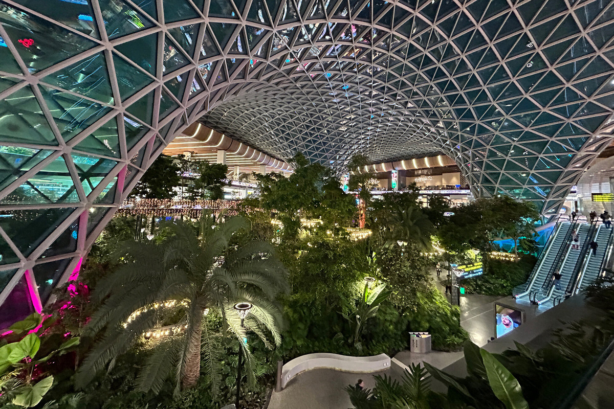 В аэропорту Дохи много приятных зон отдыха, чтобы спокойно дождаться своего следующего рейса