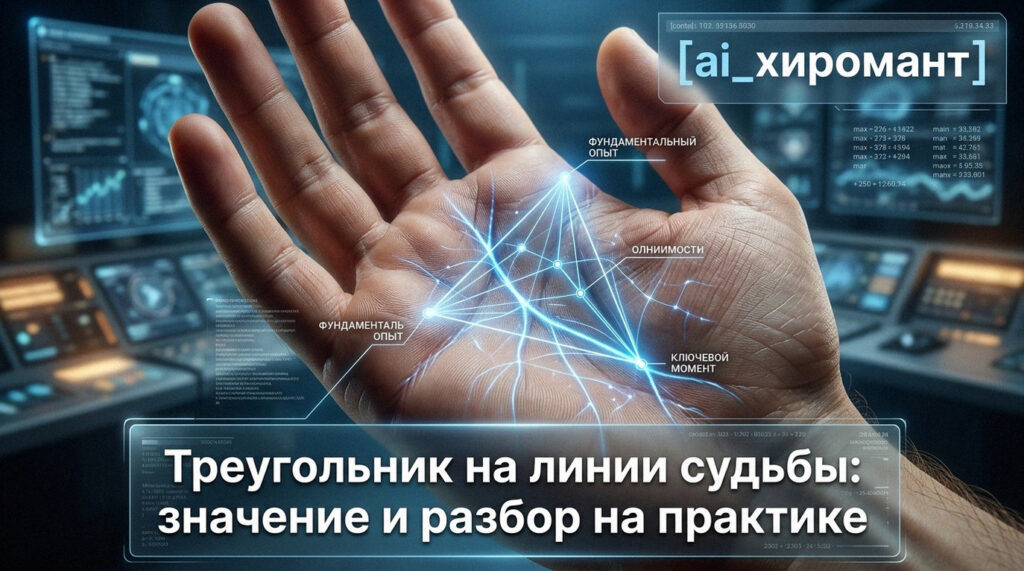   Значение треугольника на линии судьбы admin