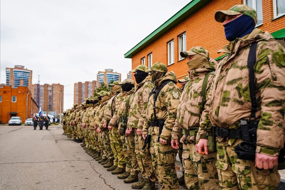    В Подмосковье встретили спецназовцев Росгвардии после командировки на Кавказ Предоставлено Росгвардией