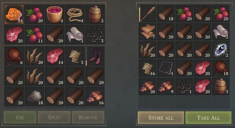 Примерно вот так мы приходим из Леса второй раз.