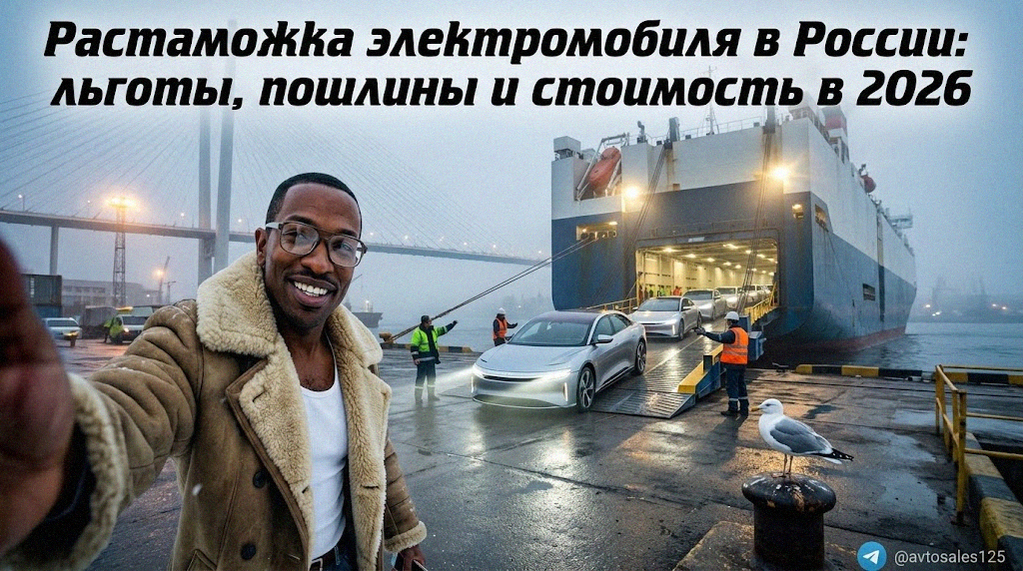    Актуальные правила и стоимость таможенного оформления электромобилей в РФ (2026 год) Авто Сейлс