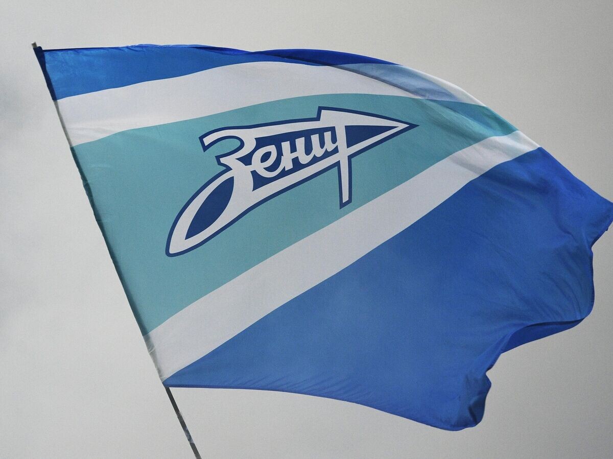    Флаг болельщиков ФК "Зенит" | © РИА Новости / Алексей Даничев