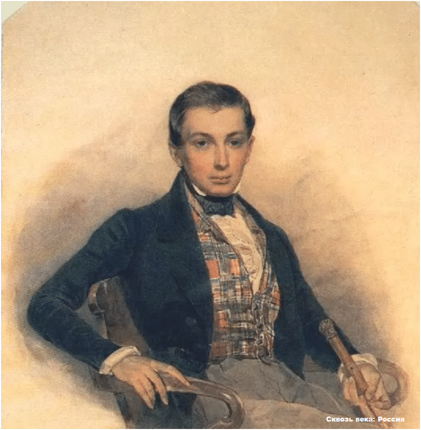 Сергей Тимофеевич Аксаков в детстве