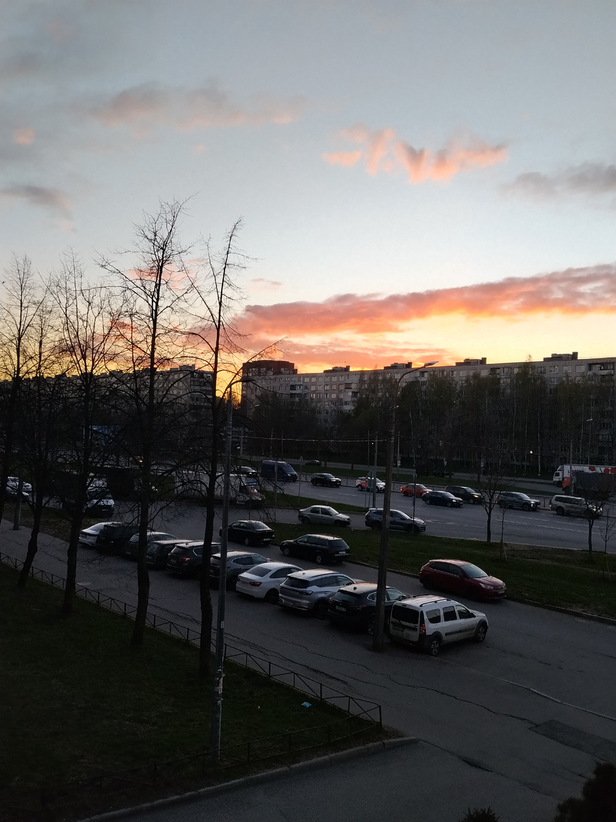 Фото автора. 20:35. СПБ.