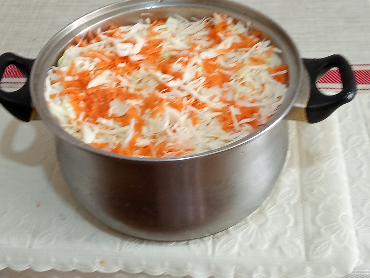 Капуста готова к закваске 