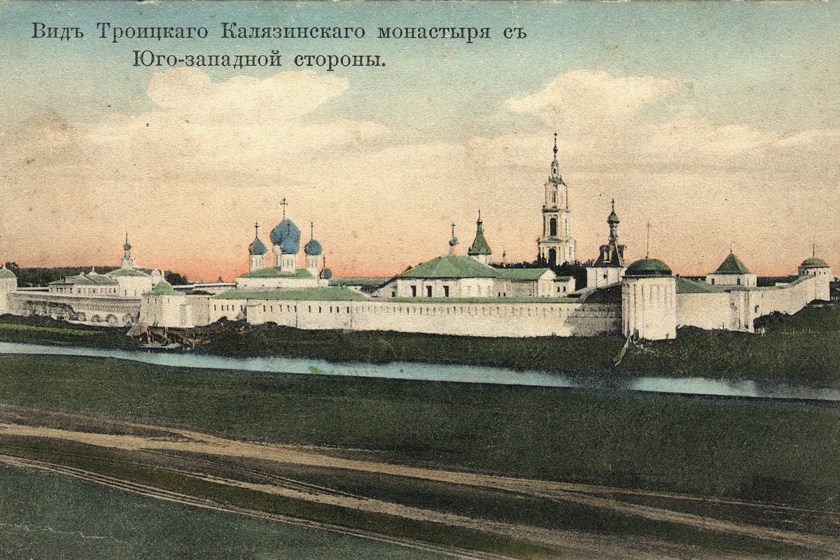 Вид утерянного ныне монастыря